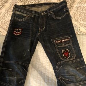 Men’s affliction jeans